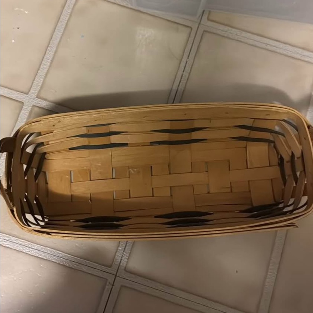 LONGABERGER Basket Woven Handmade Collector 1996 - Picture 2 of 3